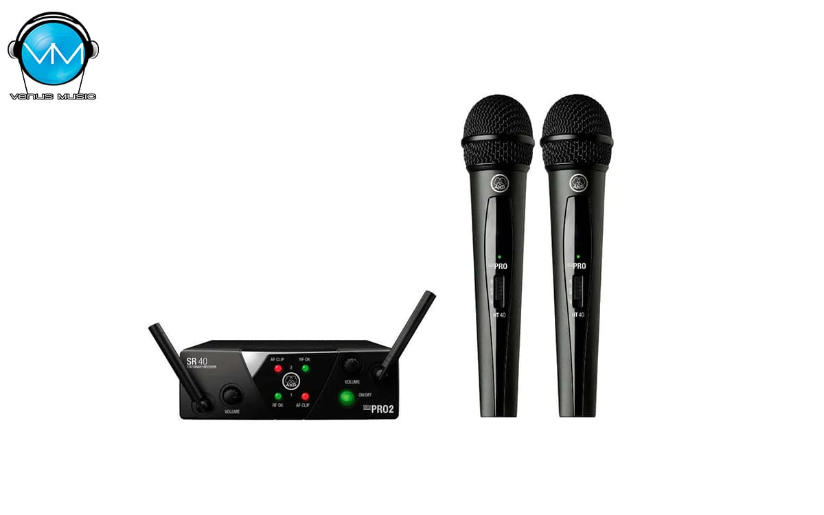 Akg WMS40 Mini Dual Vocal SET