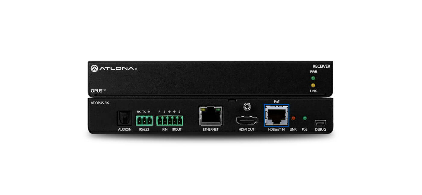 Receptor HDBaseT Para Formatos de Alto Rango Dinámico.
