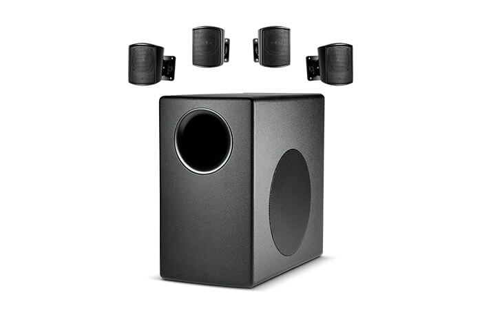 JBL C50PACK Pack de Bocinas Satelitales y Subwoofer de 100 Watts