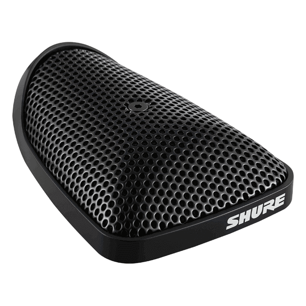 Microfono de superficie, cable de 3.6 mts, conector XLR, color Negro