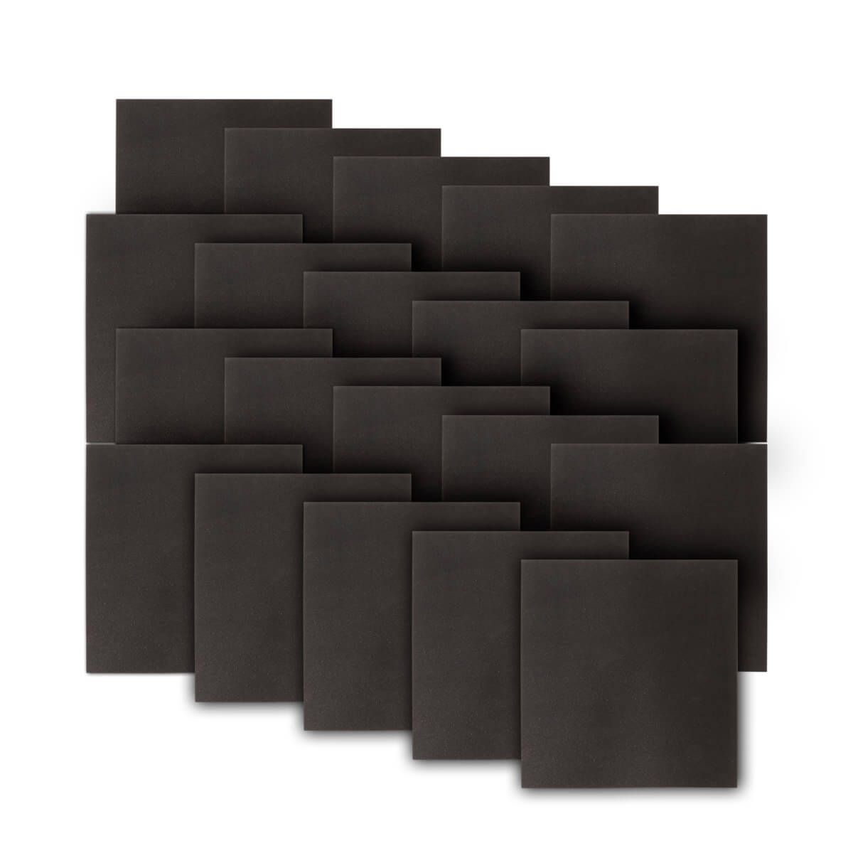 Professional Acoustic Panel EAL1-XSXT20 Espuma Acústica Esponja Sala De Cine Kit 20 Pzas 20x20x2.5cm