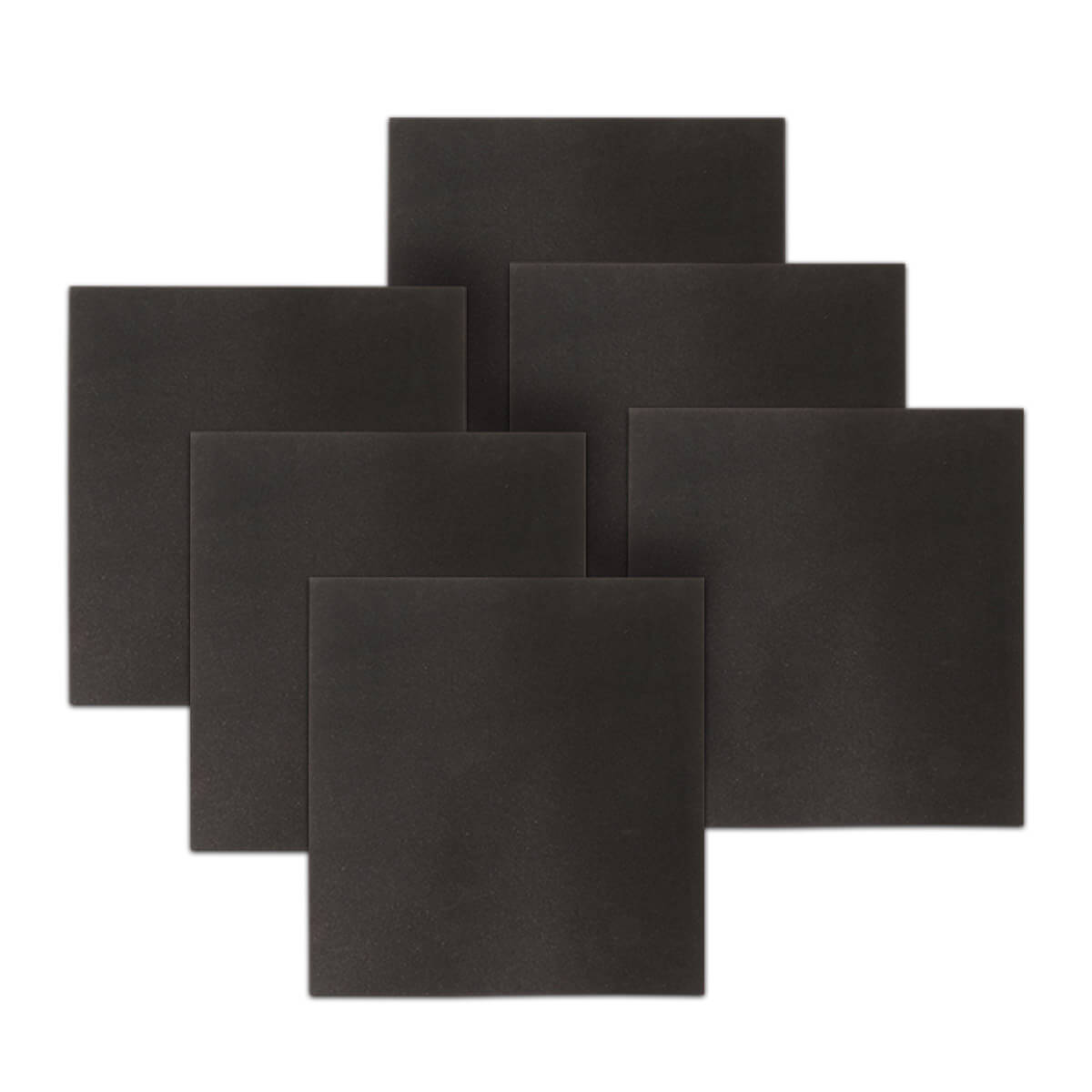 Professional Acoustic Panel EAL2-MXT6 Espuma Acústica Lisa Sala Videoconferencia Paq 6 60x60x5cm