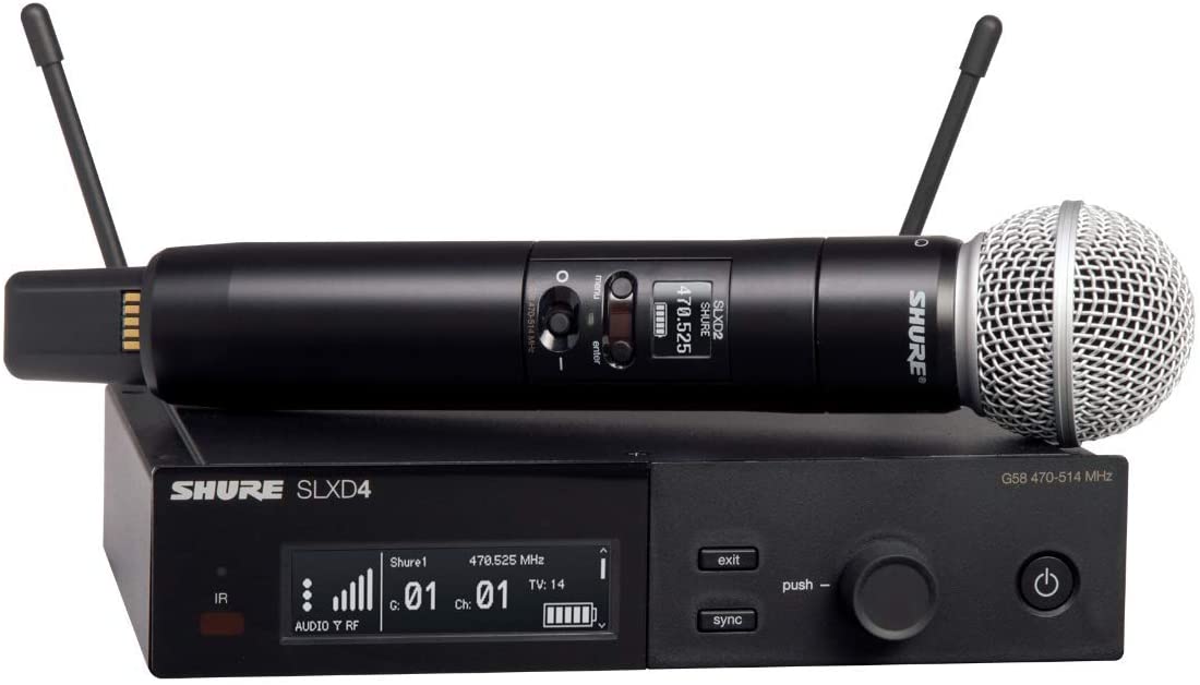 Shure SLXD24/SM58 Sistema inalámbrico con transmisor de mano SM58